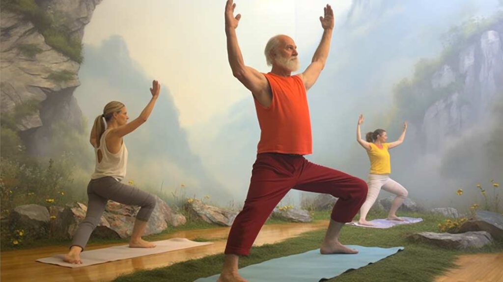 Yoga praktizieren