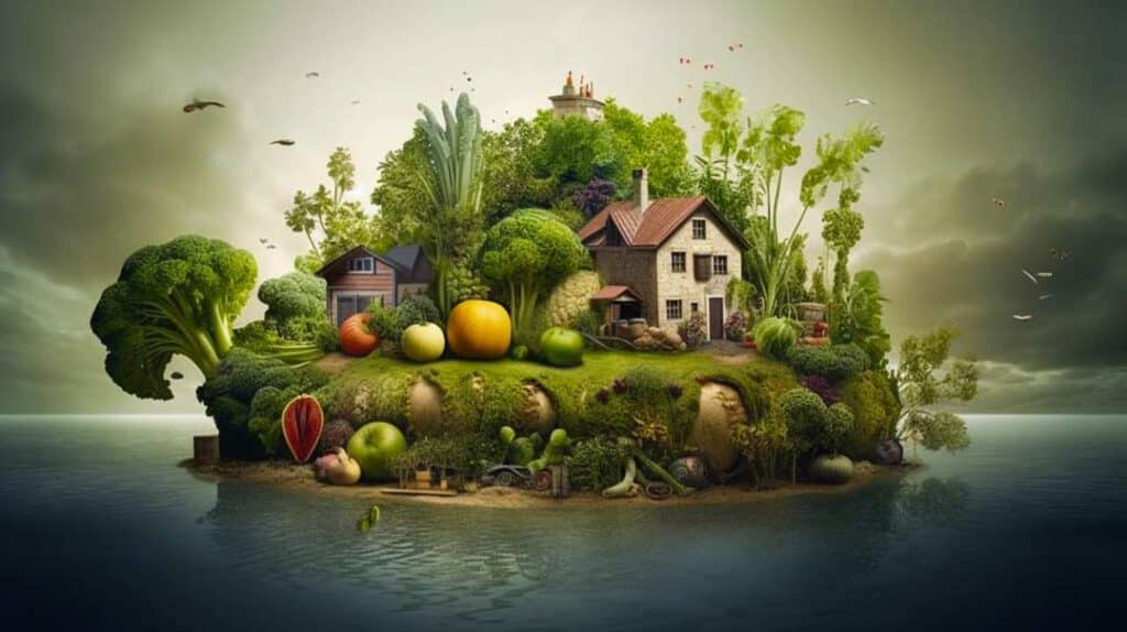 Die Umwelt und gesunde Ernährung
